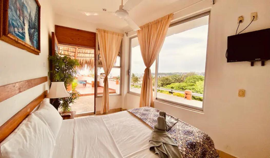 Hôtel Ximajo Casa Piedra à Brisas de Zicatela Extérieur photo