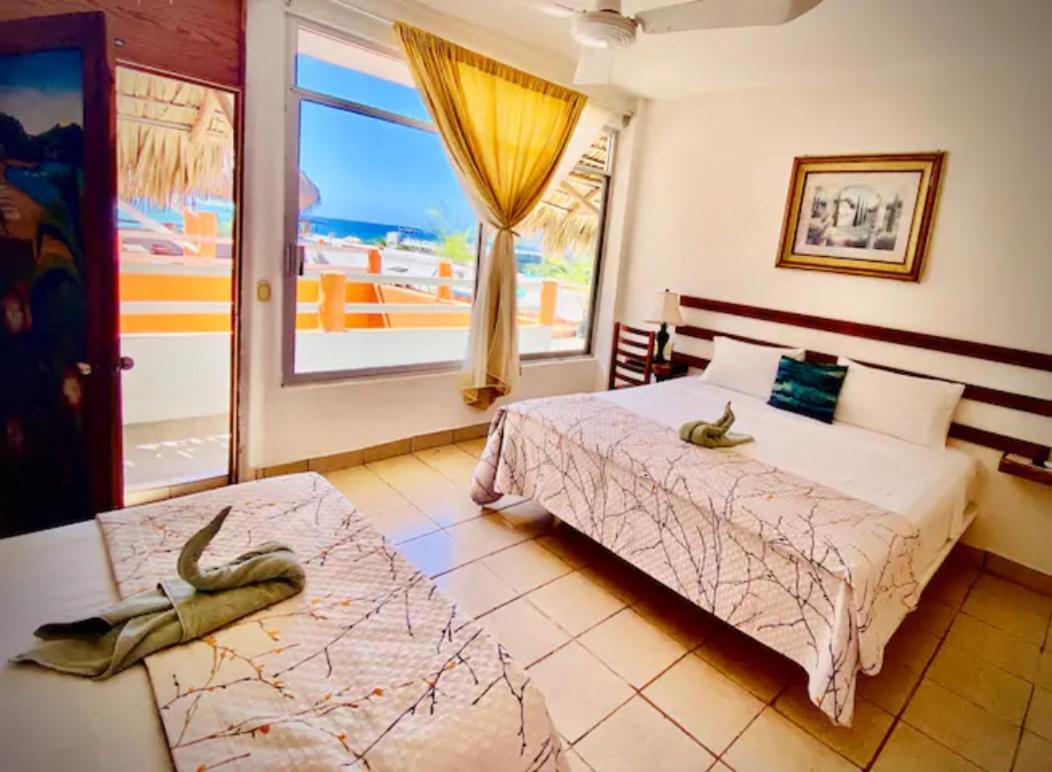 Hôtel Ximajo Casa Piedra à Brisas de Zicatela Extérieur photo